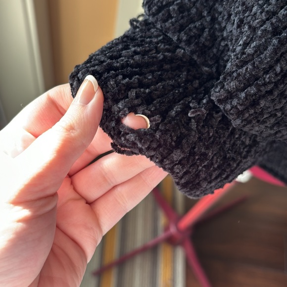 Black Chenille Mossimo Supply Co. Sweater - Picture 10 of 11